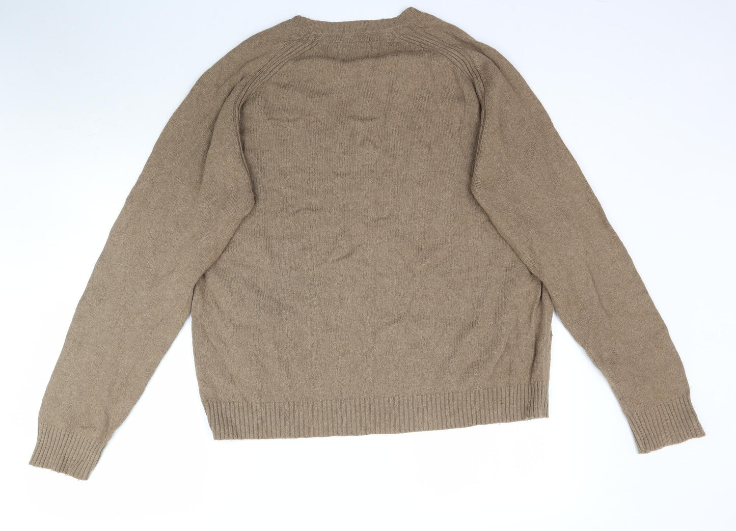 Debenhams Womens Beige  Knit Pullover Jumper Size XL