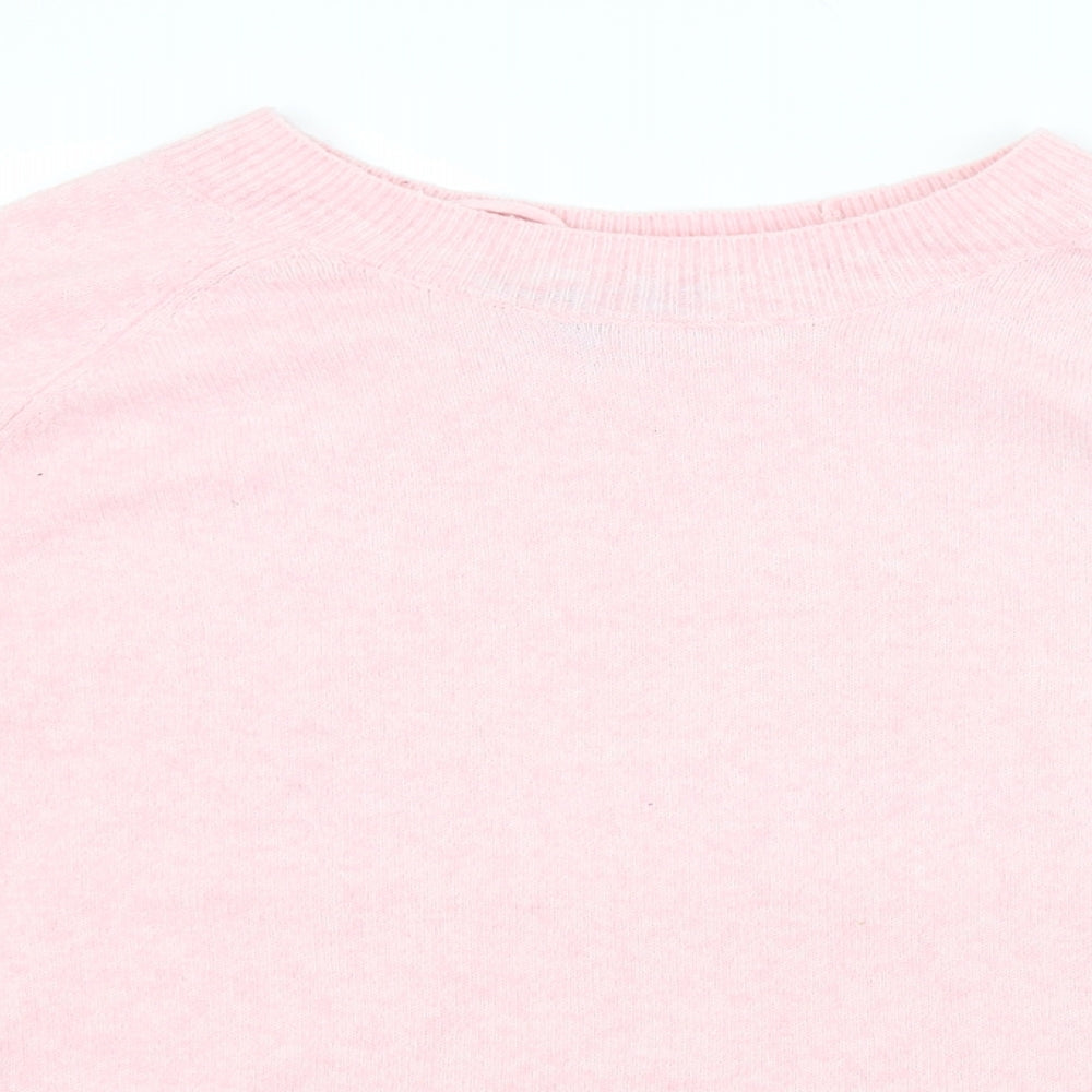 VERO MODA Womens Pink   Pullover Jumper Size XL