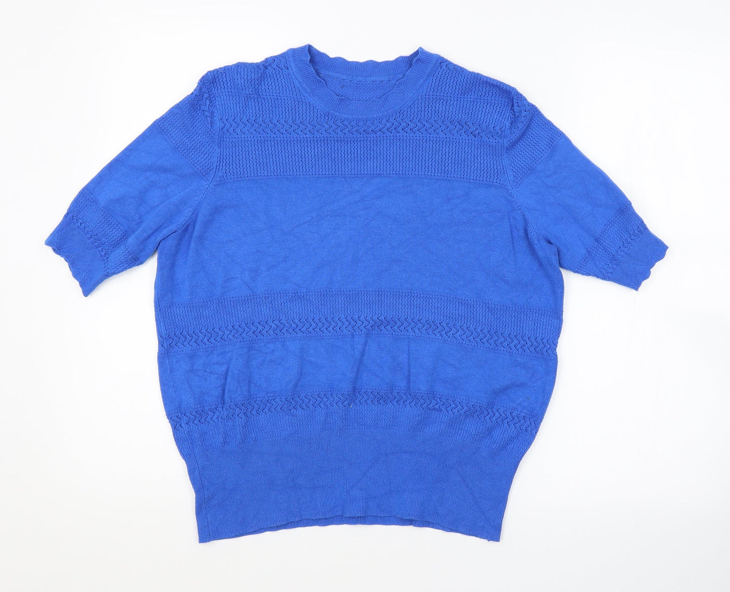 Preworn Womens Blue   Pullover Jumper
