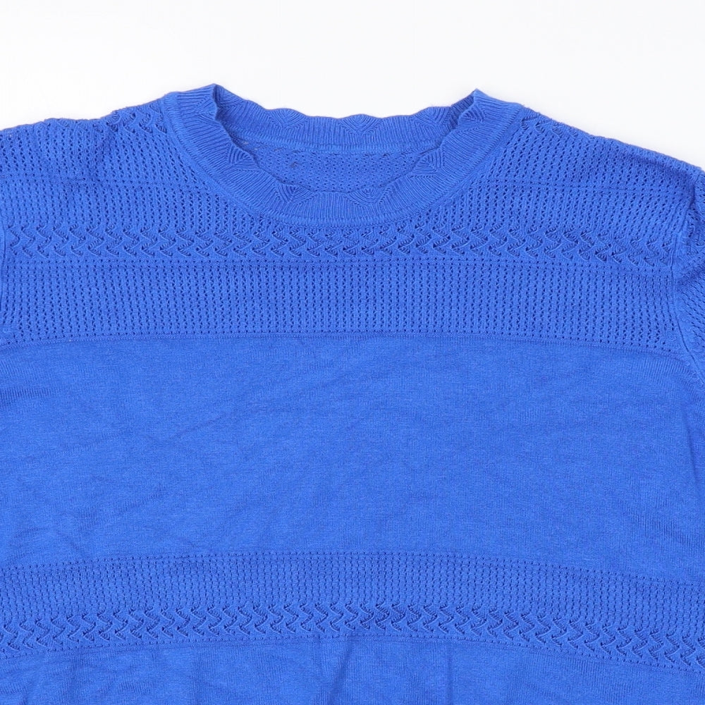 Preworn Womens Blue   Pullover Jumper