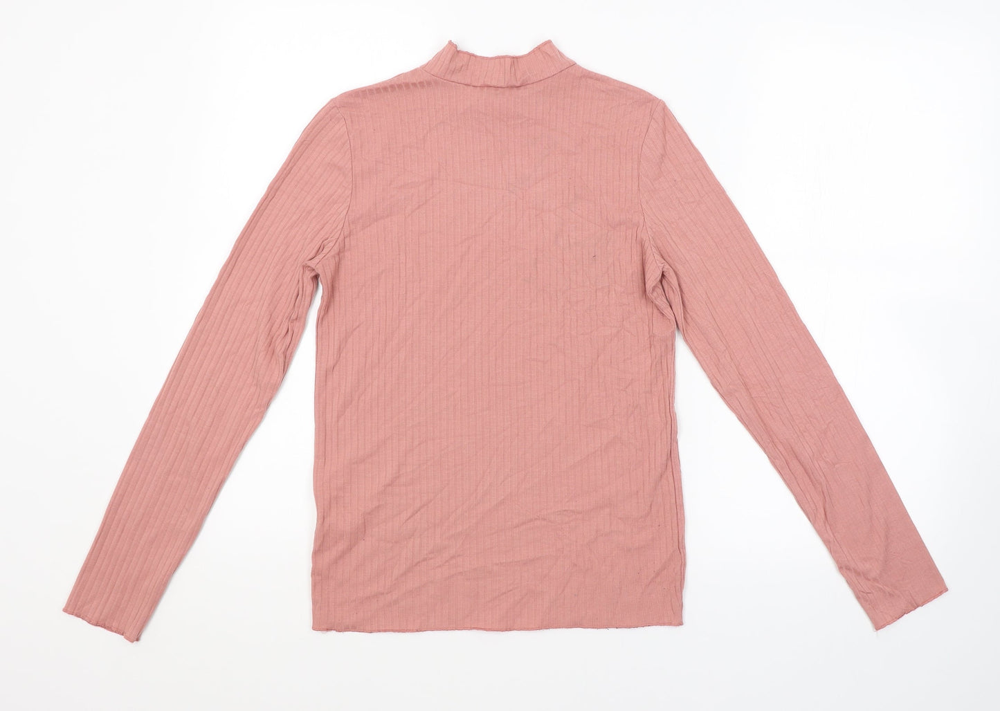 Red Herring Womens Pink Striped  Pullover Jumper Size 8