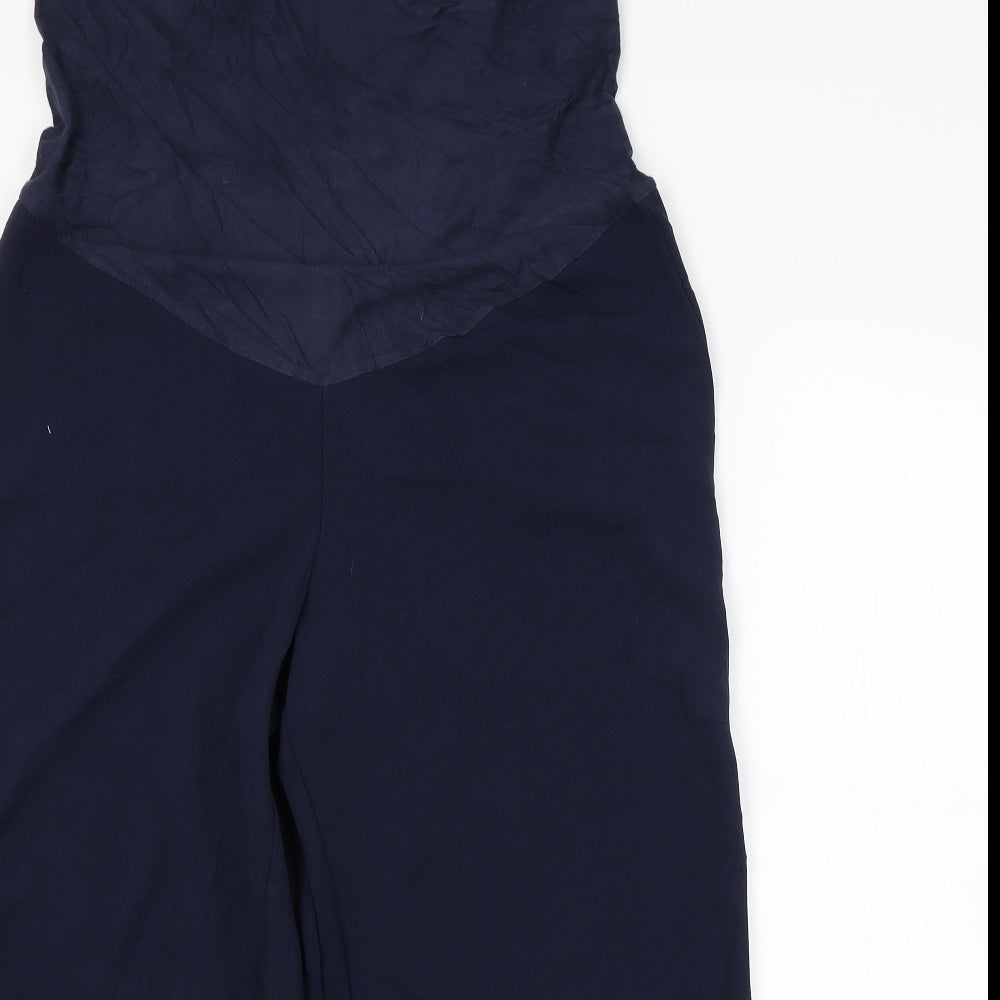 H&M Womens Blue   Trousers  Size L L26 in - MATERNITY