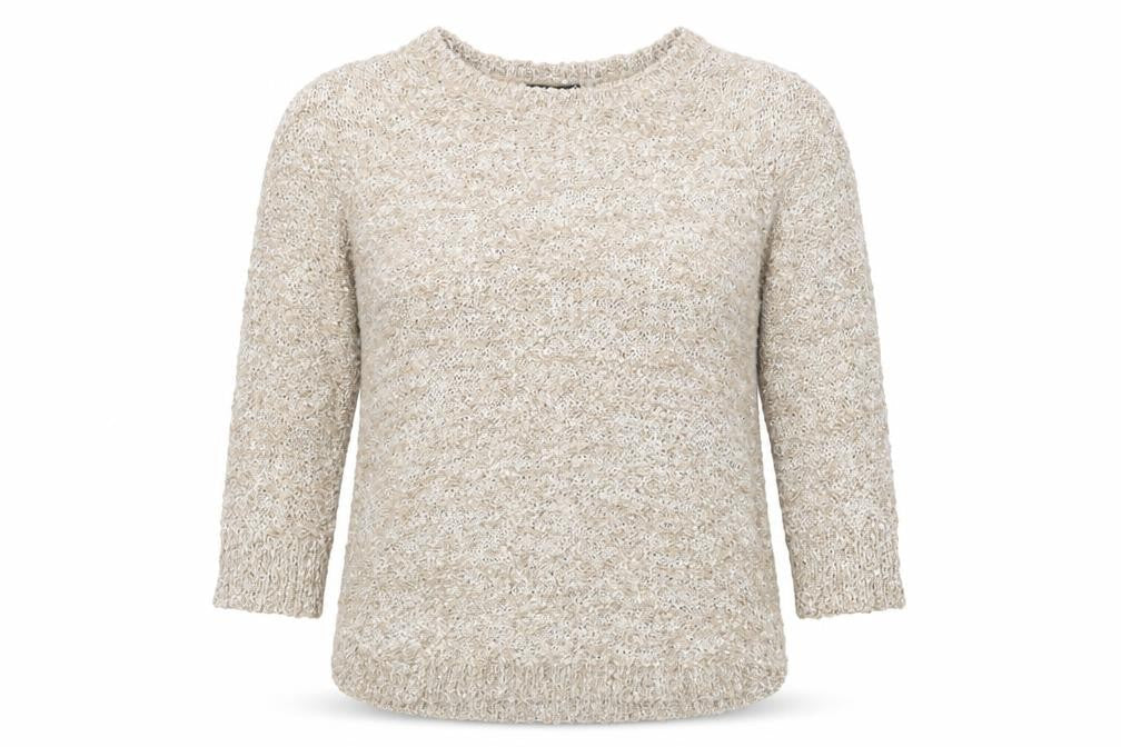 Bonmarché Womens Gold Pullover Jumper Size M