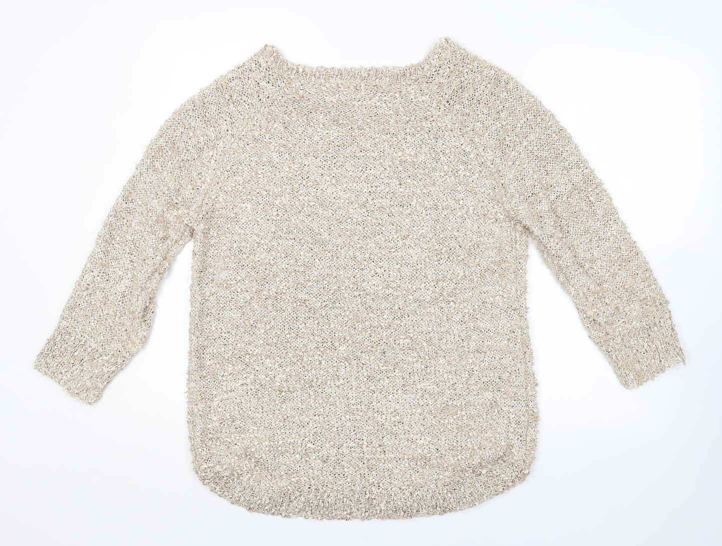 BM Womens Gold   Pullover Jumper Size M