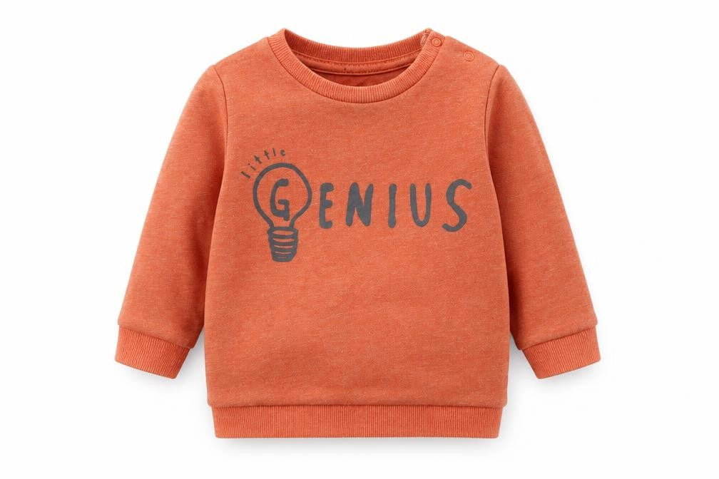 F&F Baby Orange   Pullover Jumper Size 9-12 Months