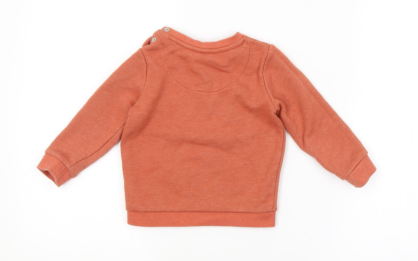 F&F Baby Orange   Pullover Jumper Size 9-12 Months
