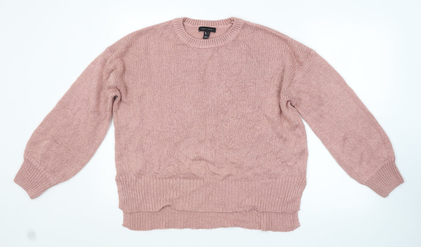 New Look Womens Pink   Pullover Jumper Size L