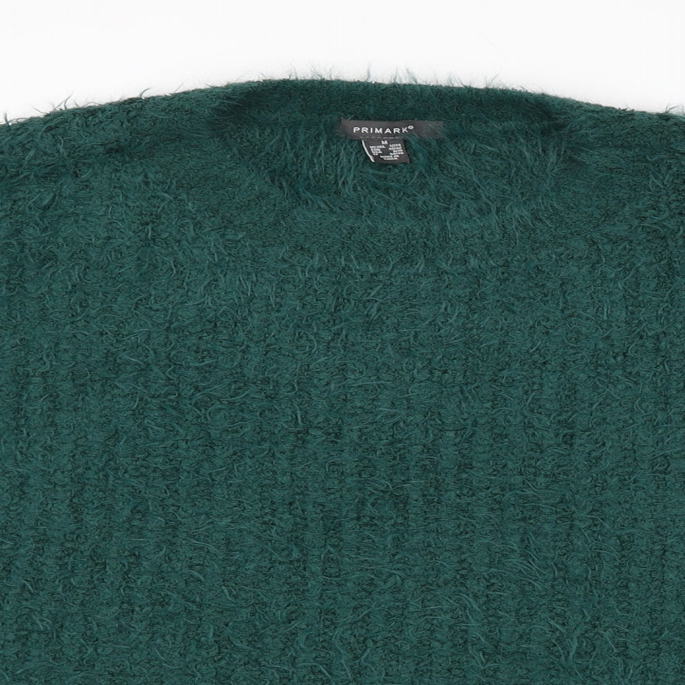 Primark Womens Green   Pullover Jumper Size 12