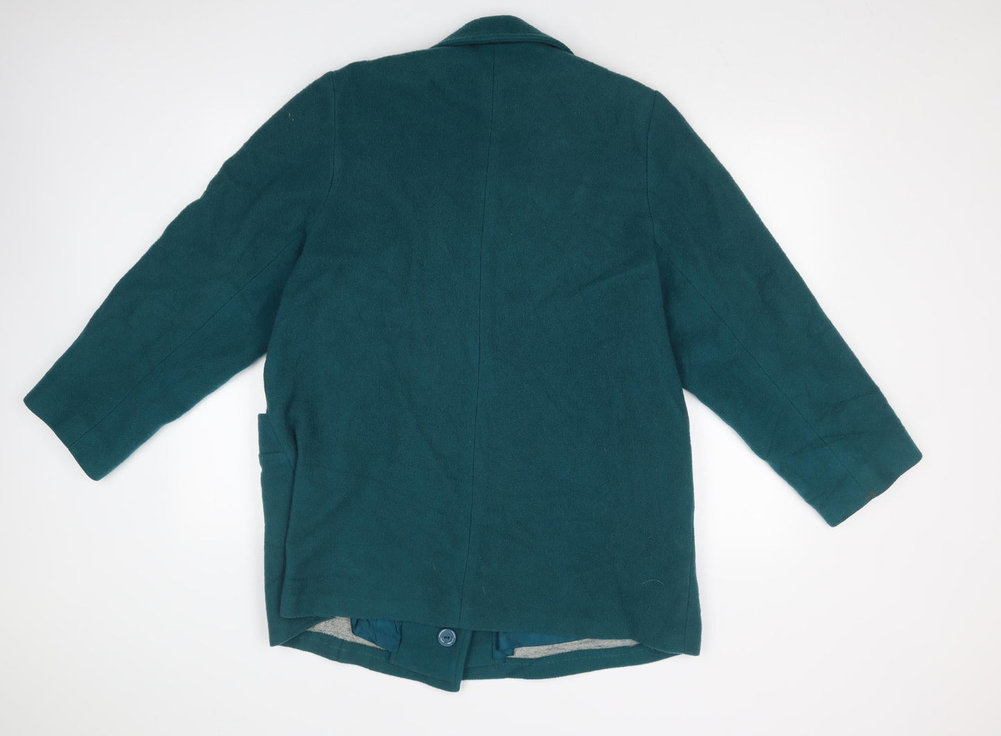 Preworn Womens Green   Overcoat Coat