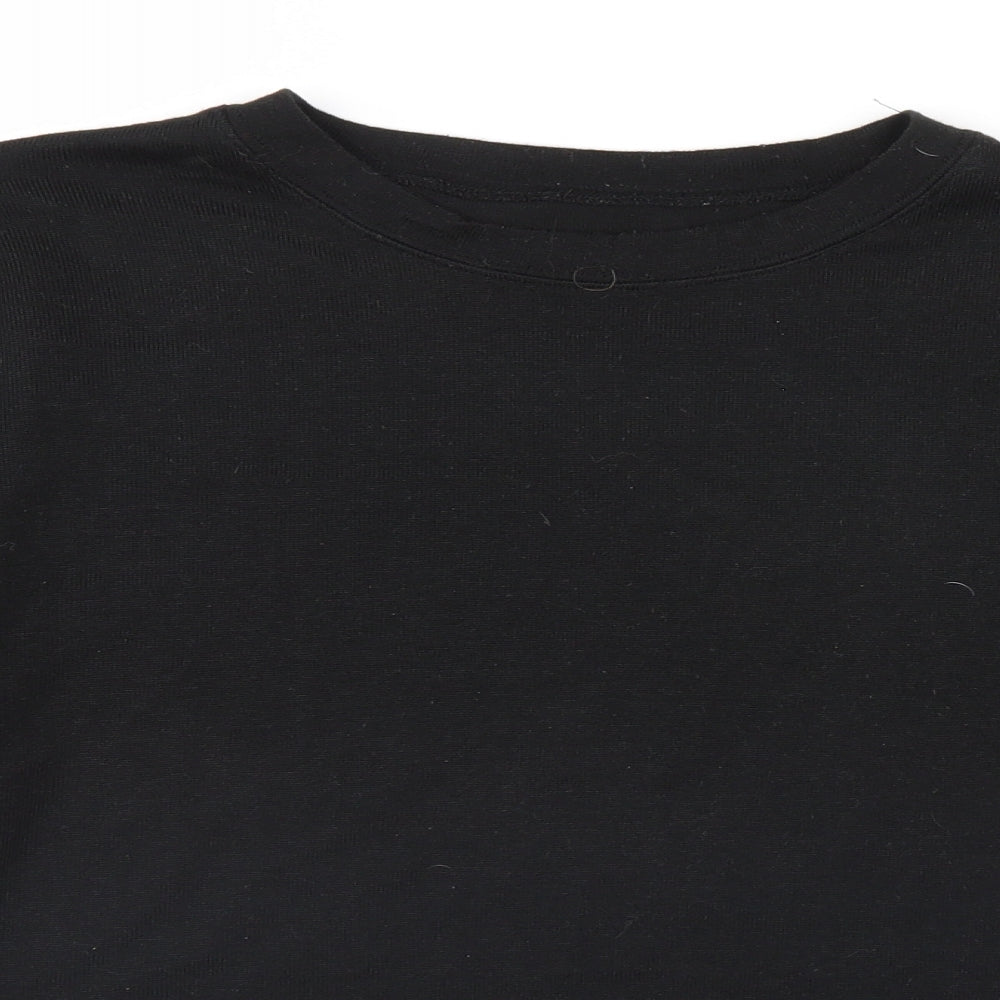 Peacocks Womens Black   Pullover Jumper Size 14