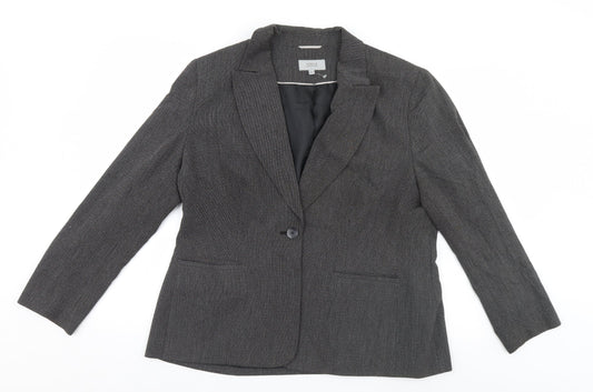 Marks and Spencer Womens Grey   Jacket  Size 20