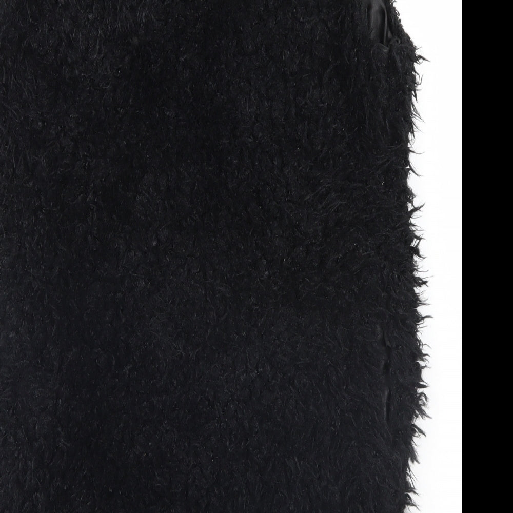 Me Jane Womens Black   Overcoat Jacket Size S
