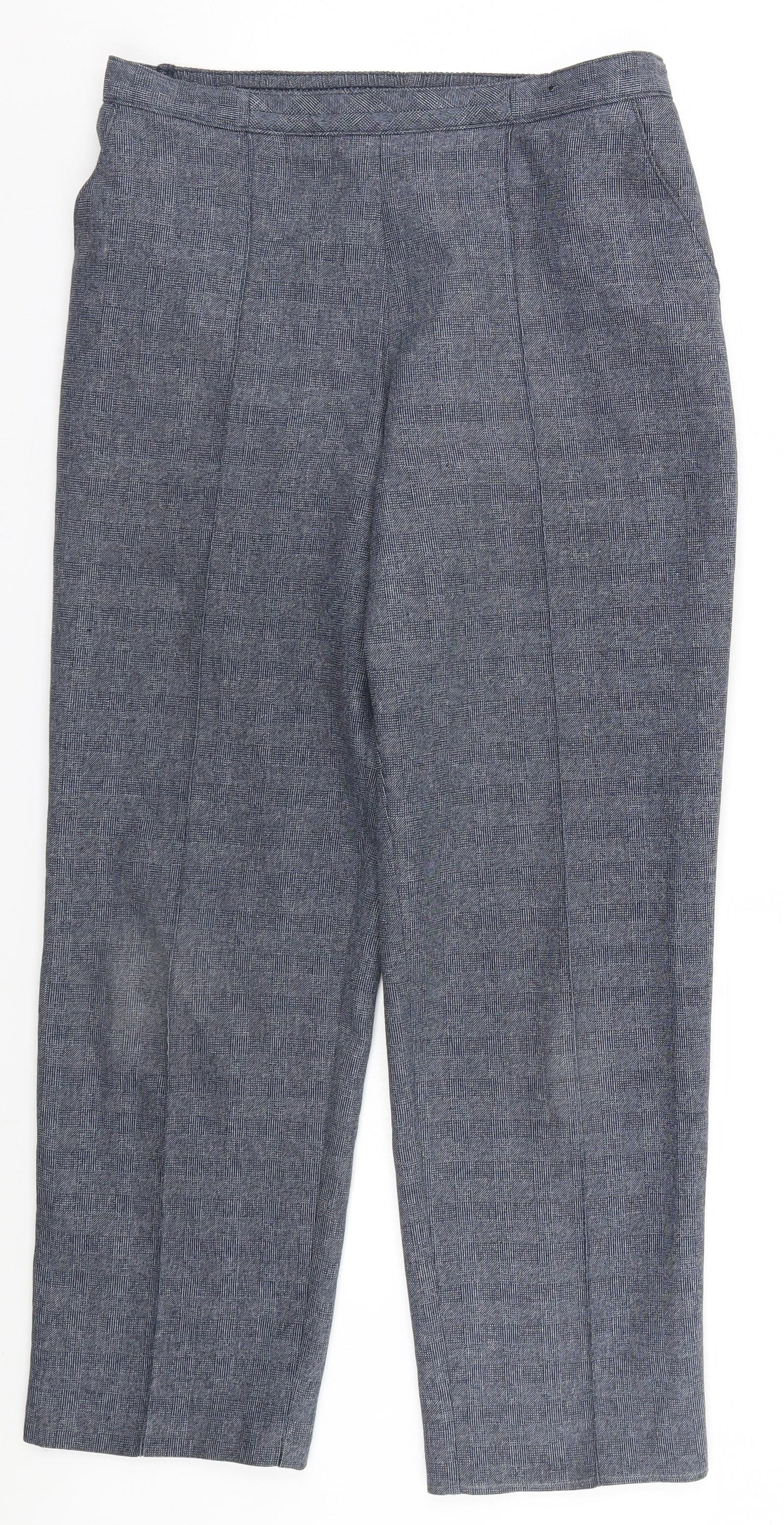 Marks and Spencer Womens Blue   Trousers  Size 10 L26 in