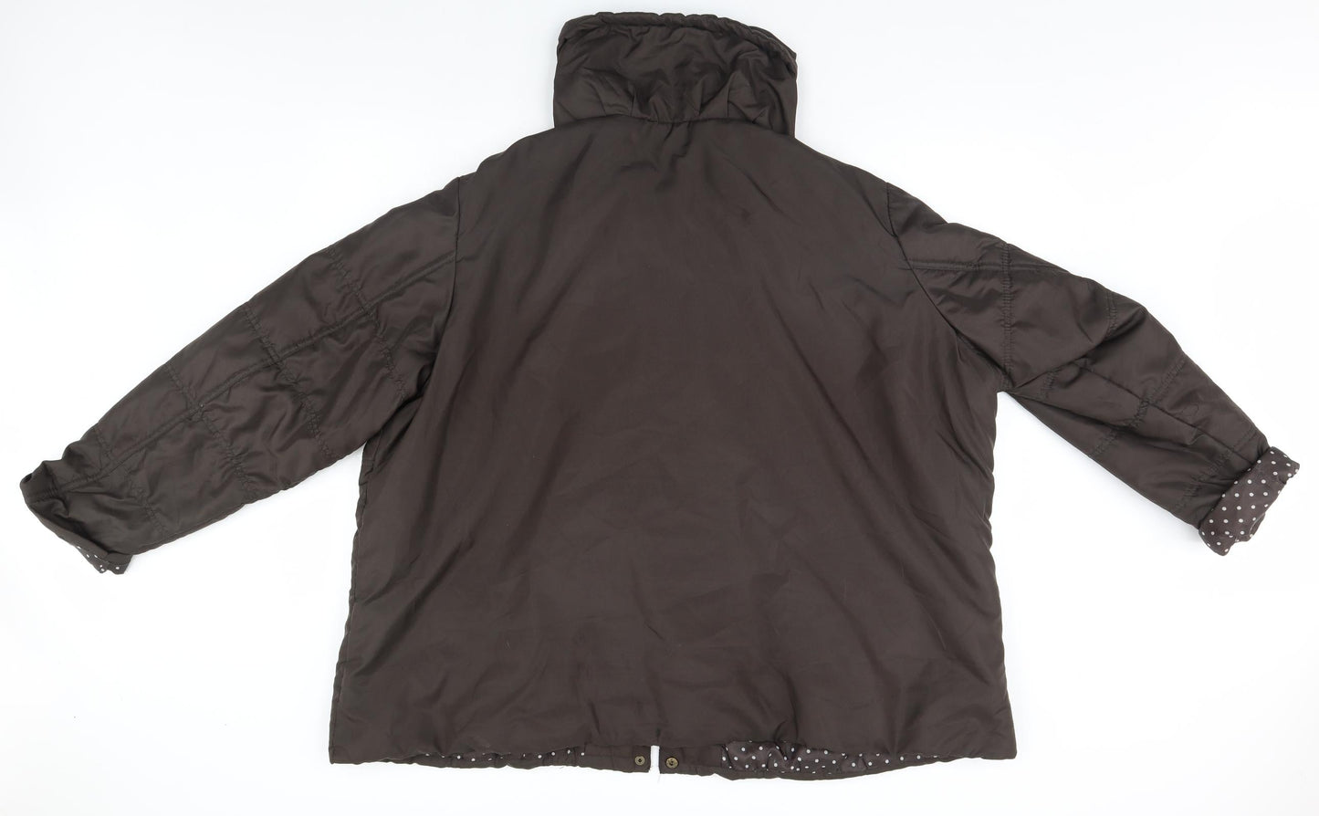 Preworn Womens Brown   Parka Coat