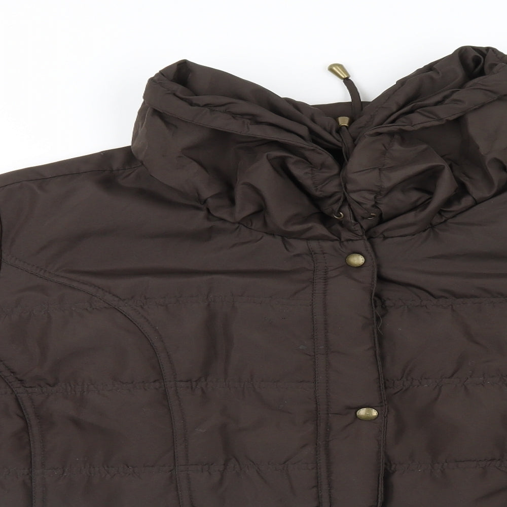Preworn Womens Brown   Parka Coat