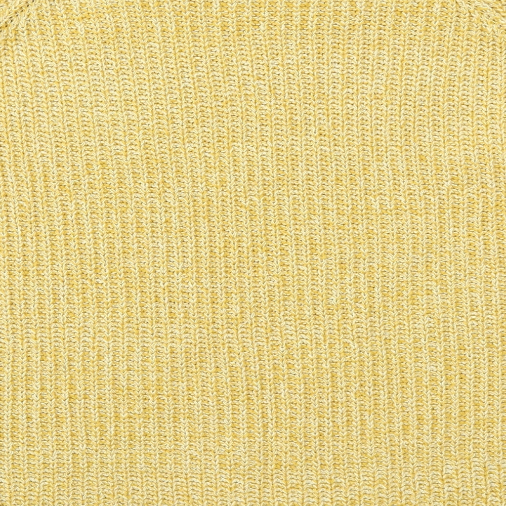 River Island Womens Yellow  Knit Pullover Jumper Size 10
