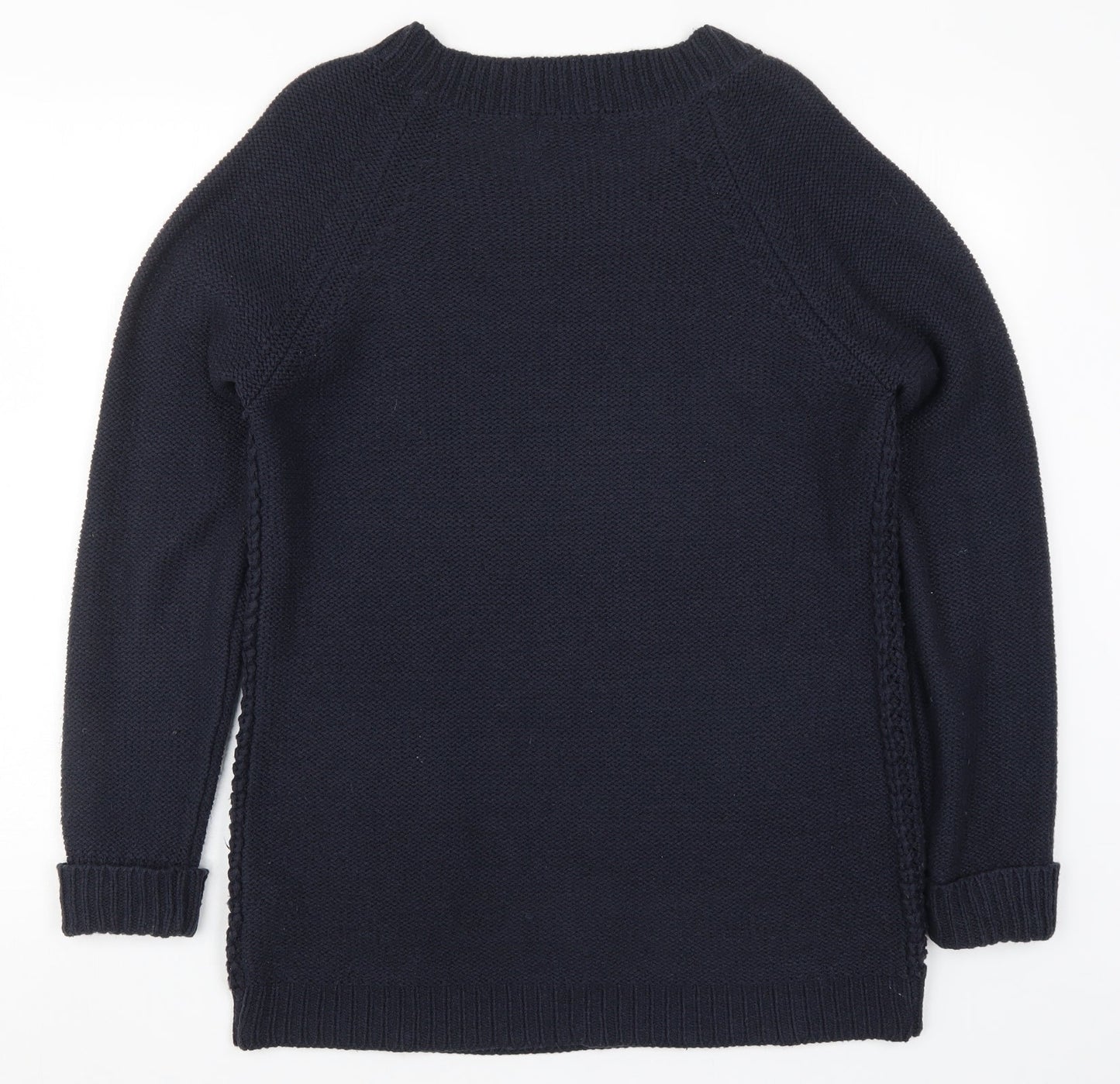 Preworn Womens Blue  Knit Pullover Jumper Size M