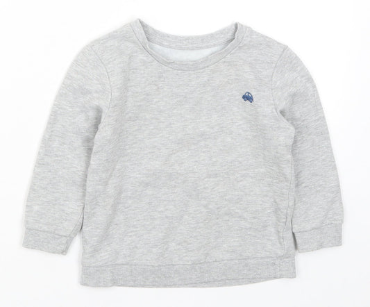 Matalan Boys Grey   Pullover Sweatshirt Size 2-3 Years