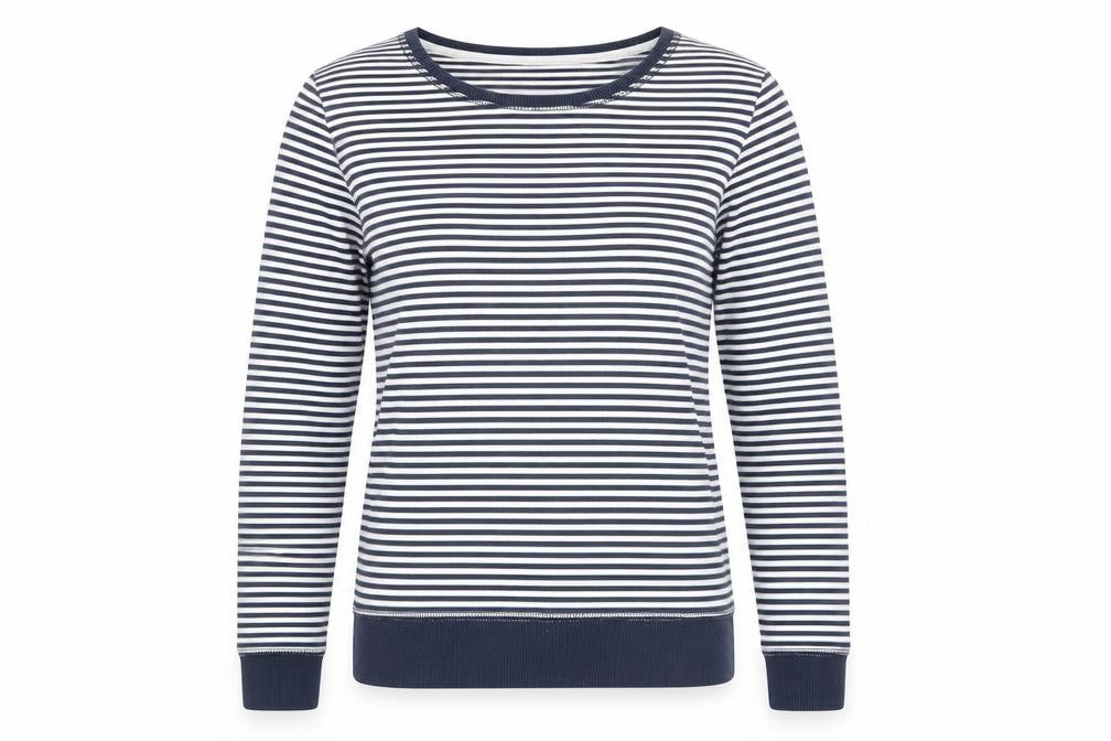 NEXT Womens Blue Striped  Top Pyjama Top Size XS
