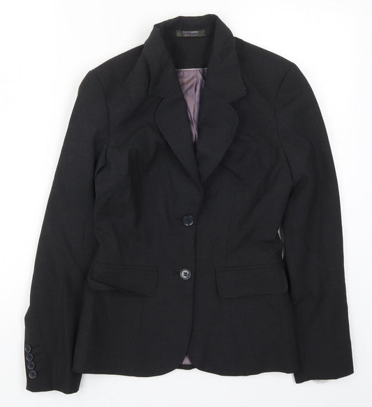 Simon Jersey Womens Grey   Jacket Suit Jacket Size 6