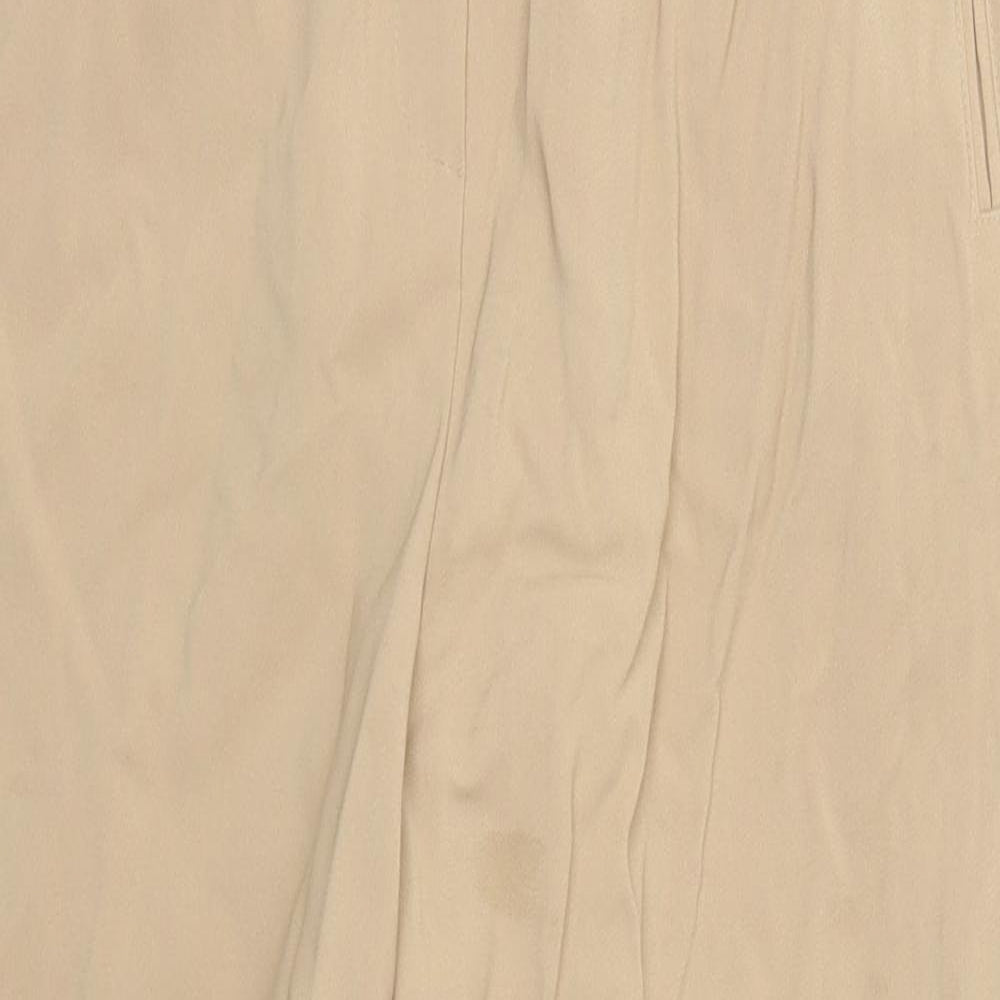 Preworn Womens Beige   Trousers  Size 18 L24.5 in