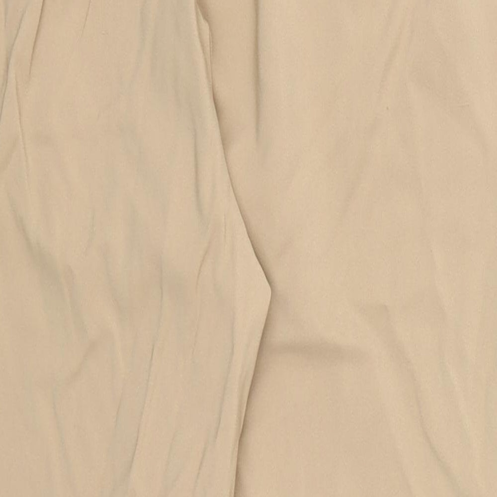 Preworn Womens Beige   Trousers  Size 18 L24.5 in