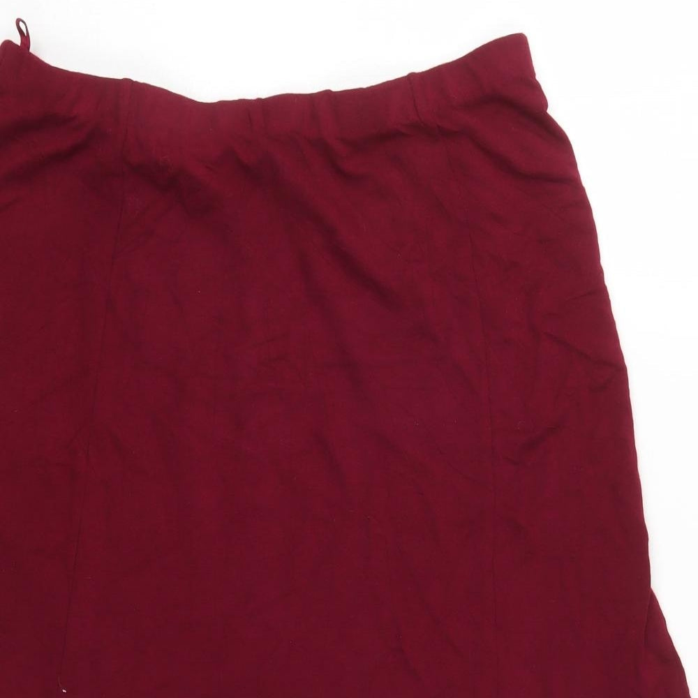 Preworn Womens Pink   Skater Skirt Size 31 in