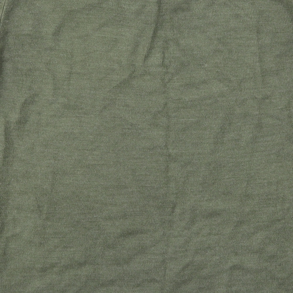 Primark Womens Green  Knit Pullover Jumper Size 14