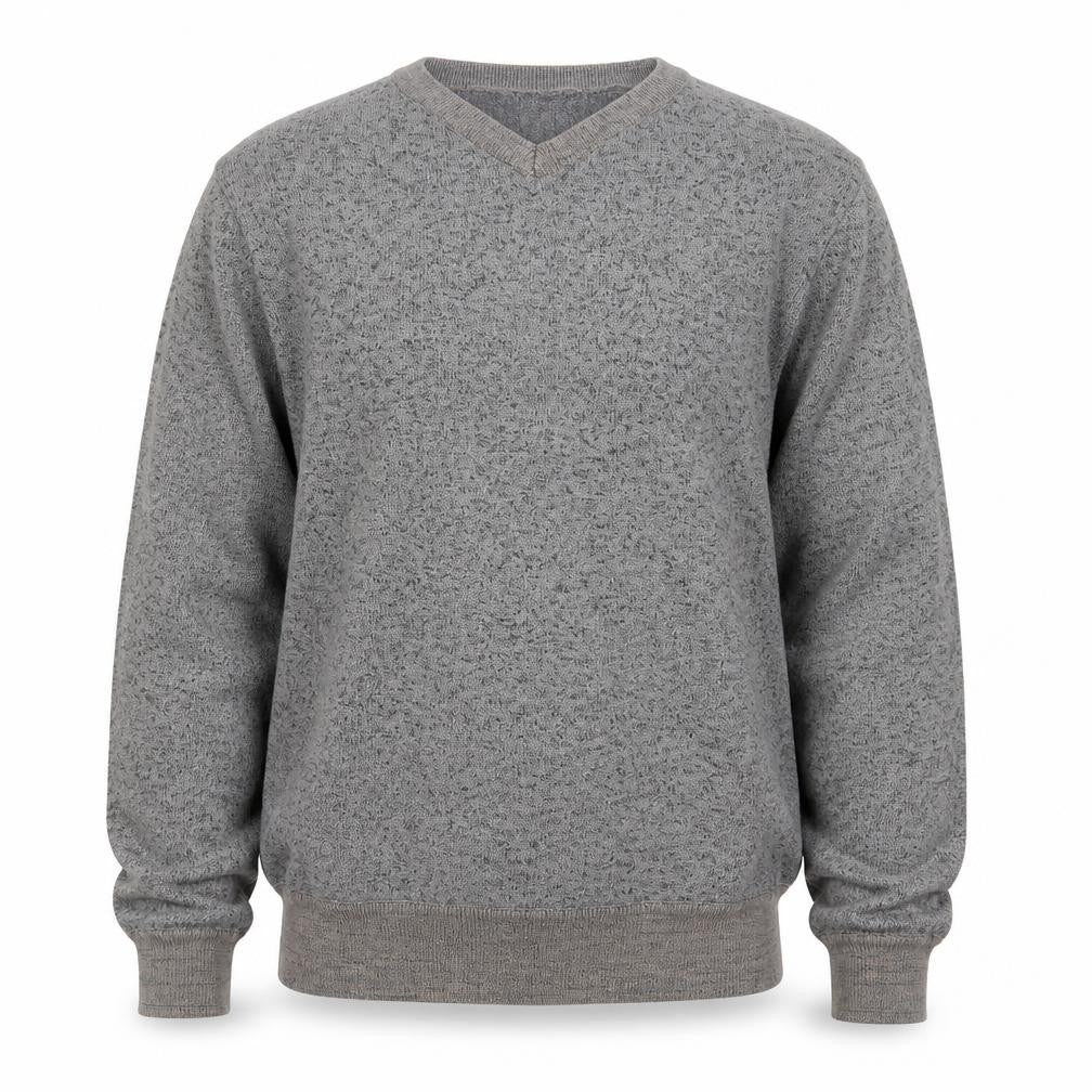 Essentials Mens Grey   Pullover Jumper Size L