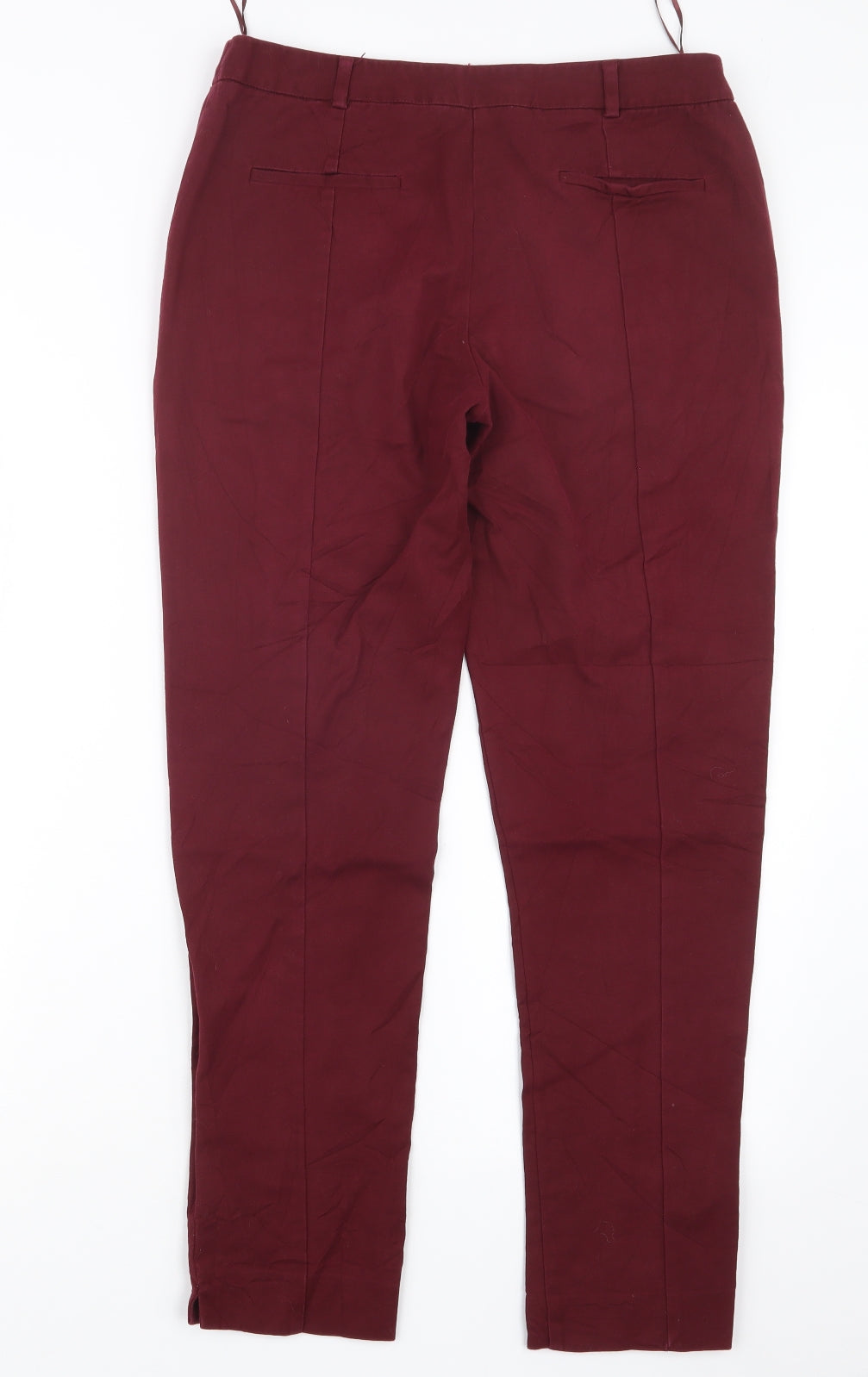 Oasis Womens Red   Trousers  Size 10 L27.5 in