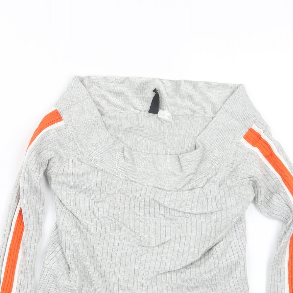 Divided by H&M Womens Grey   Pullover Jumper Size M