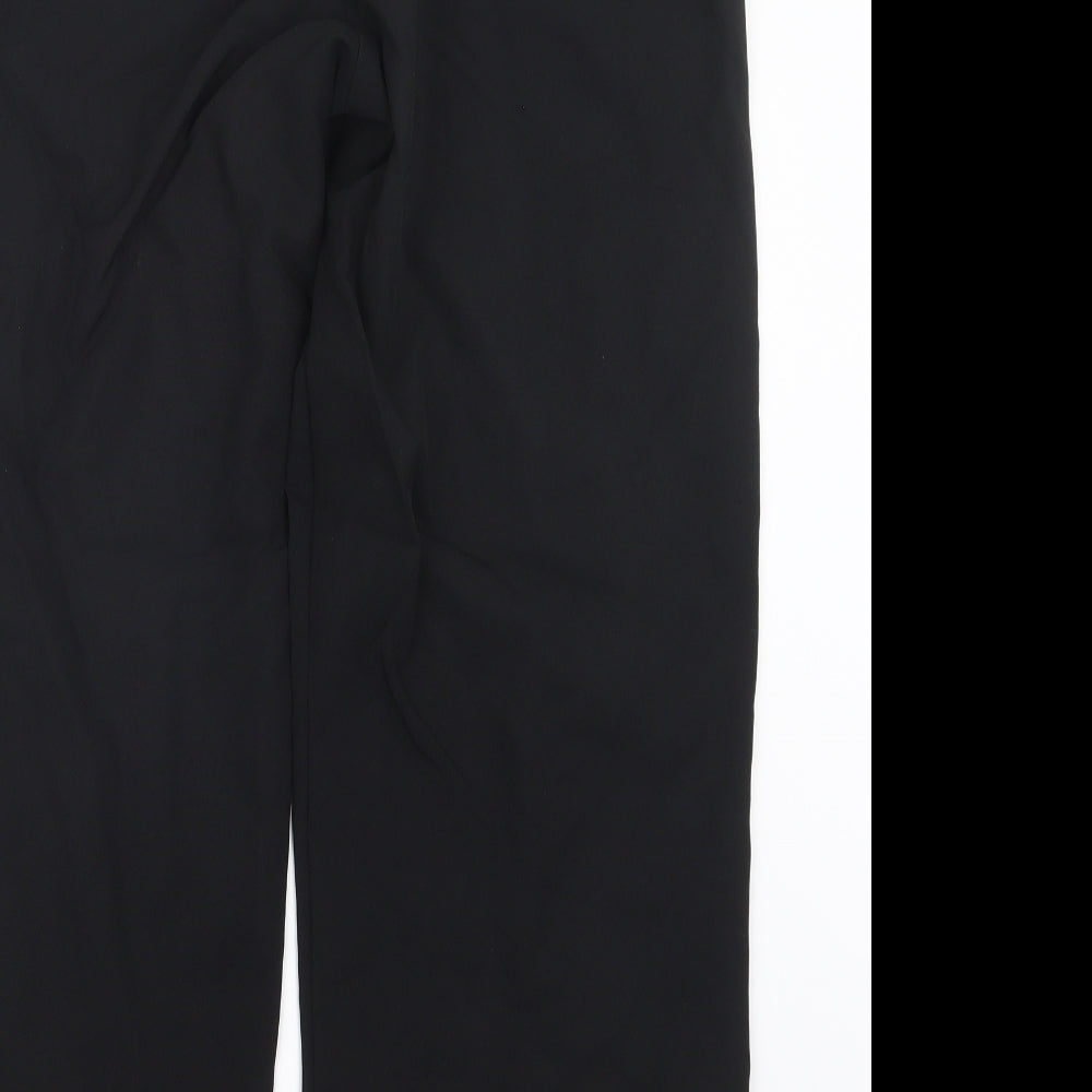 Damart Womens Black   Trousers  Size 14 L28 in