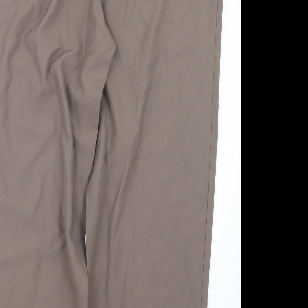Preworn Womens Brown   Trousers  Size 29 in L24 in