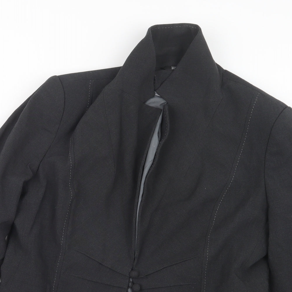Marks and Spencer Womens Grey   Jacket Blazer Size 16
