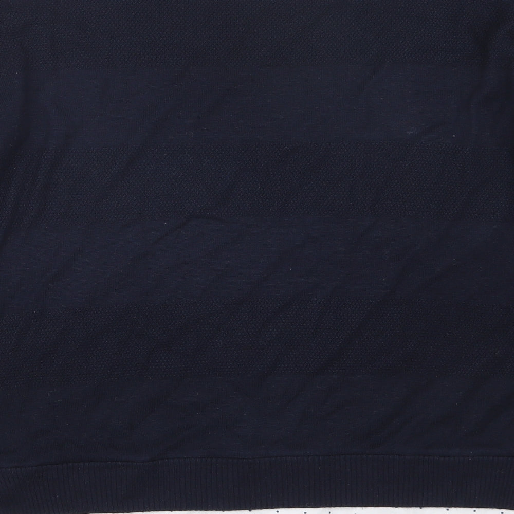 George Womens Blue  Knit Pullover Jumper Size 12