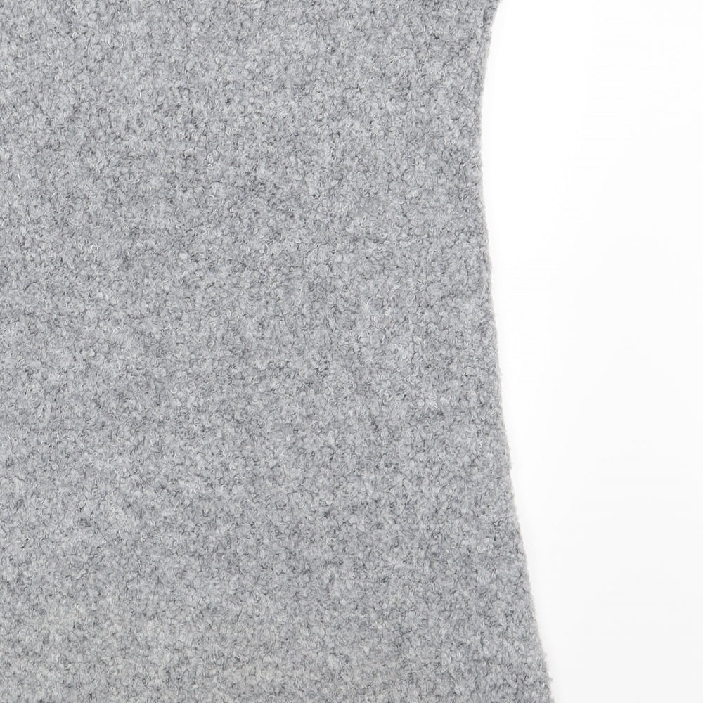 NEXT Girls Grey   Pullover Jumper Size 9 Years