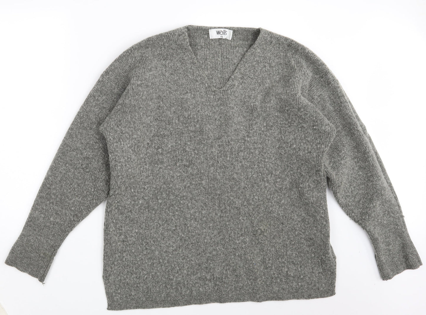 Wallis Womens Grey   Pullover Jumper Size S