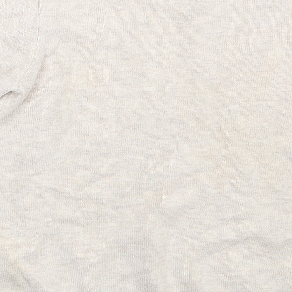 H&M Girls Beige   Pullover Sweatshirt Size 6-7 Years