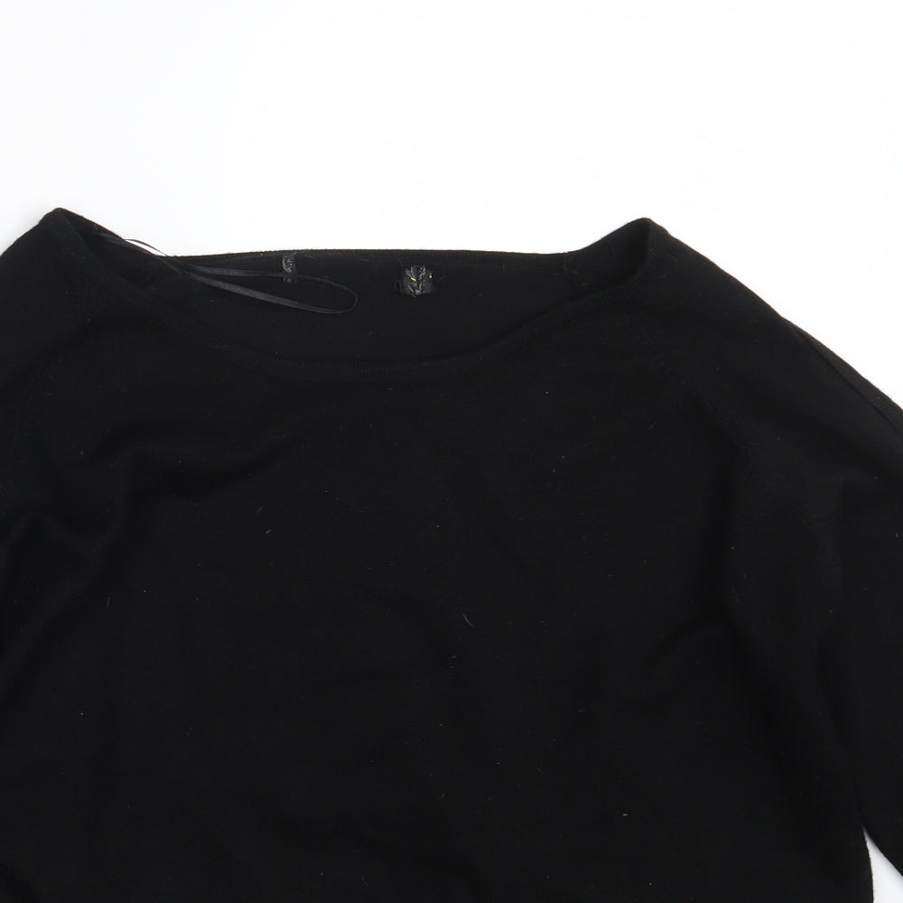Preworn Womens Black   Pullover Sweatshirt Size XL