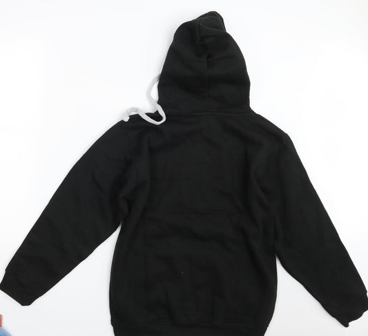 Uneek Womens Black   Pullover Hoodie Size S  - University of Sunderland