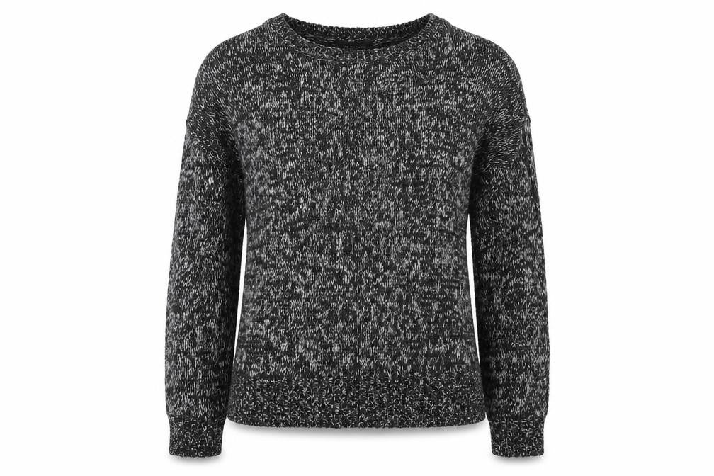 New Look Womens Black  Knit Pullover Jumper Size M