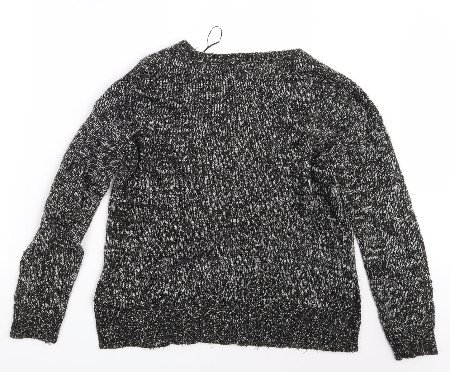 New Look Womens Black  Knit Pullover Jumper Size M