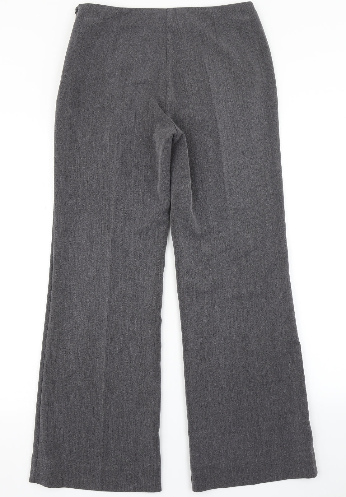 Papaya Womens Grey   Dress Pants Trousers Size 10 L28 in