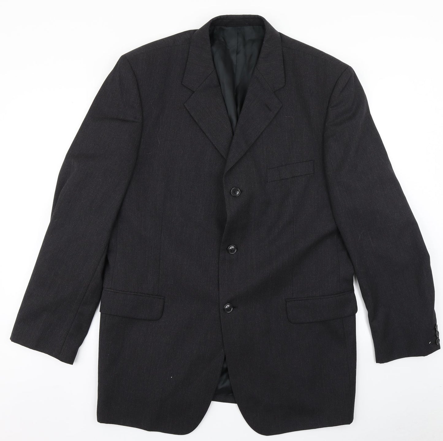 Preworn Mens Grey   Jacket Blazer Size 44