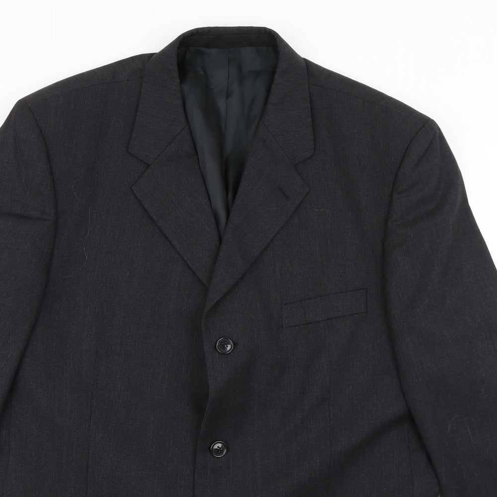 Preworn Mens Grey   Jacket Blazer Size 44