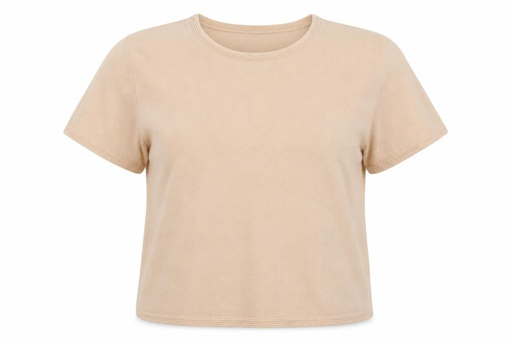Marks and Spencer Womens Pink  Knit Basic T-Shirt Size 18