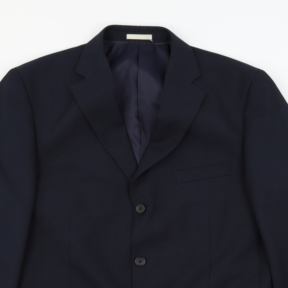 Greenwoods Mens Blue   Jacket Blazer Size L