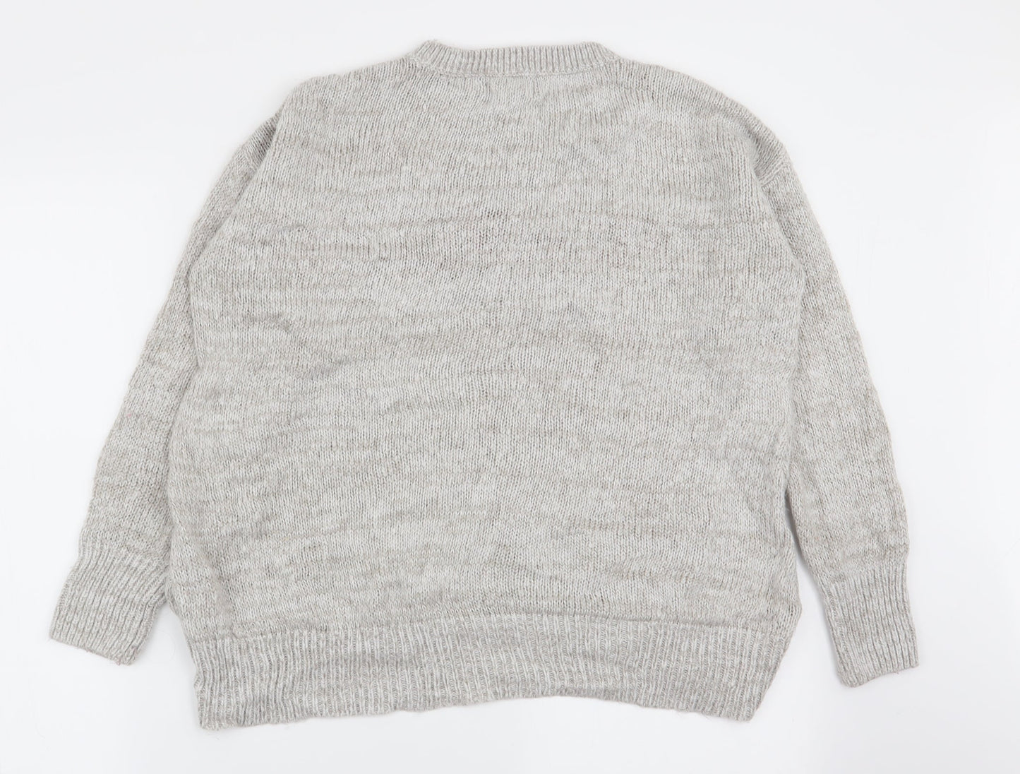 New Look Womens Grey   Pullover Jumper Size S