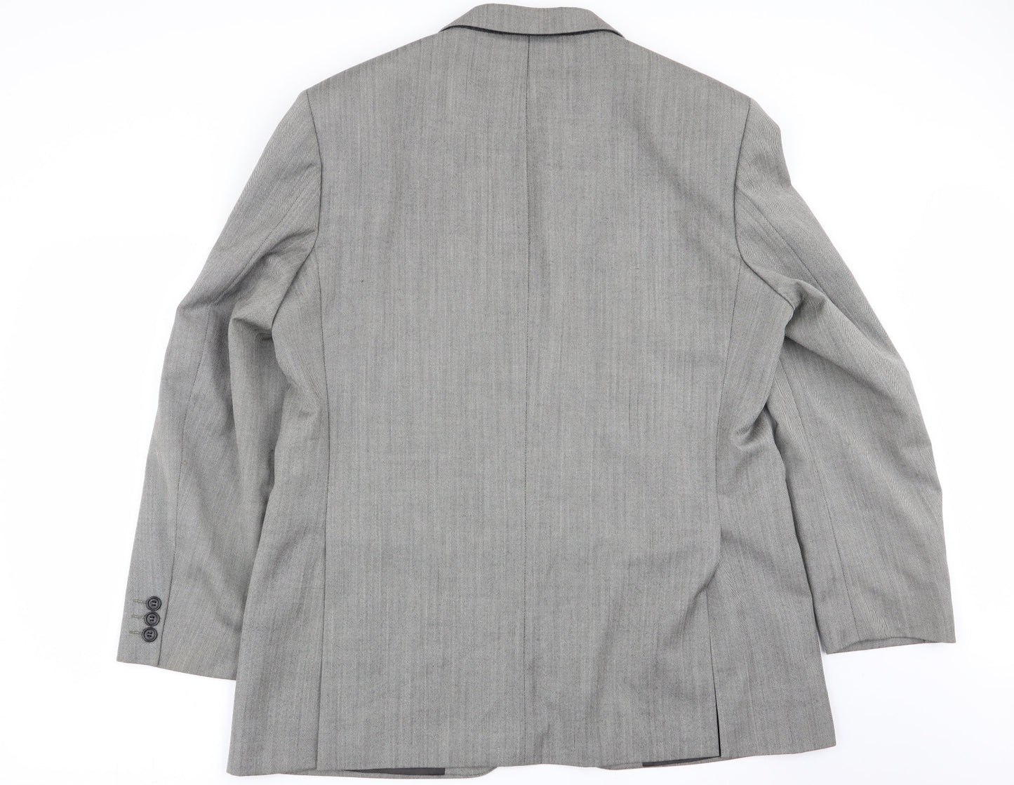 M&S Mens Grey Geometric  Jacket Blazer Size M