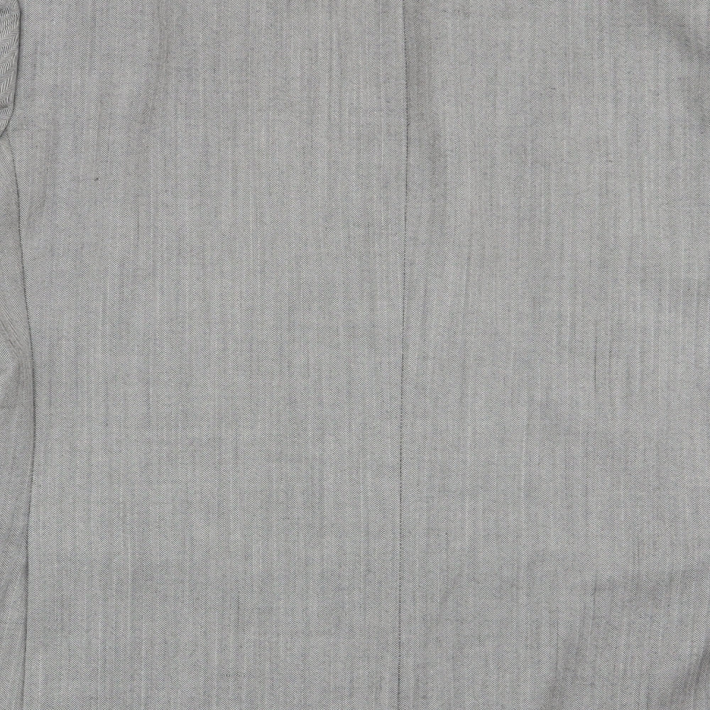 M&S Mens Grey Geometric  Jacket Blazer Size M